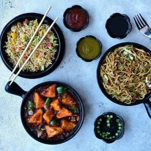 Fried Rice+ Manchurian