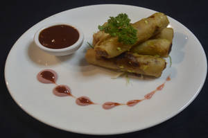 Umami Rolls (chicken Fried Spring Rolls)