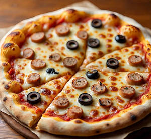 Chicken Sausage Pizza[Personal]