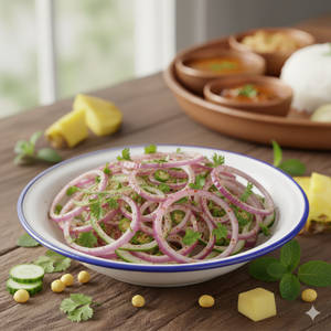 Masala Laccha Onion Salad