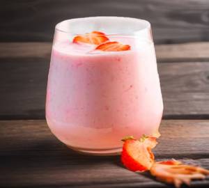 Strawberry milkshake