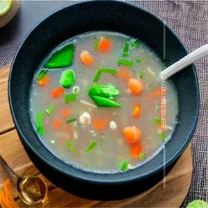 Sea Food Corriander Soup(clear/thick)
