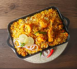 Hyderabadi chicken biryani