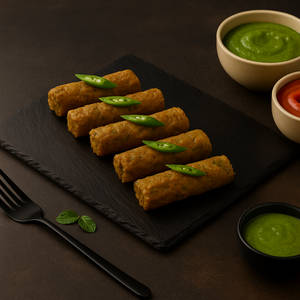 Veg Seekh Kebab (6 Pcs)