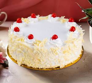 Alpine White Forest Cake [450 G]