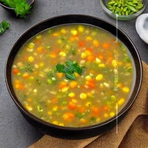 Veg Spicy Corn Soup