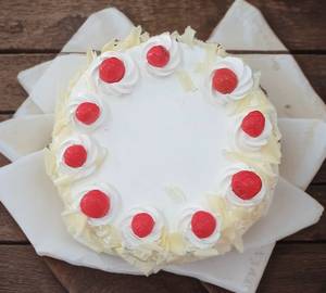 White forest cake