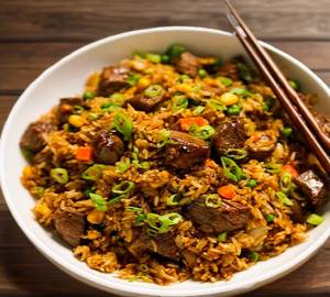 Beef fried rice