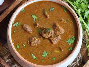 Mutton pepper gravy