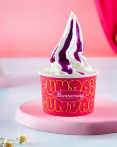 Black Current Ripple Ice Cream