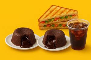 Grilled Sandwich Lava combo
