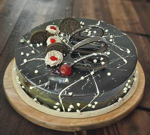 Cream custard cake