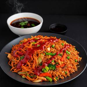 Veg Triple Fried Rice 