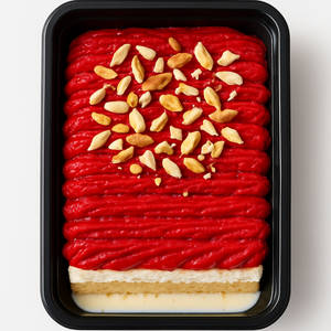 Red Velvet Spread with dry fruits
