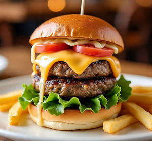 Double Layer Beef Burger