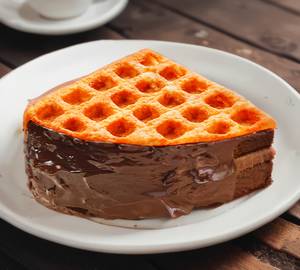 Death by chocolate belgium waffle