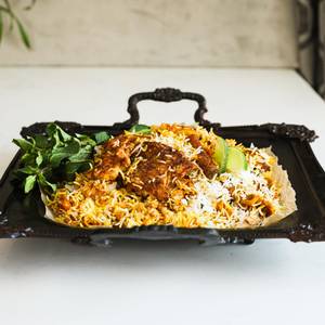 Fish biryani