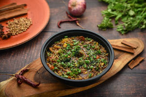 Veg Mongolian Bar-B-Que Rice [Serves 2]