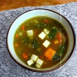 Paneer  Exotic Veg Clear Soup