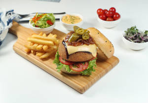 Veg Burger Combo