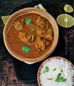 Champran Ahuna Mutton Handi