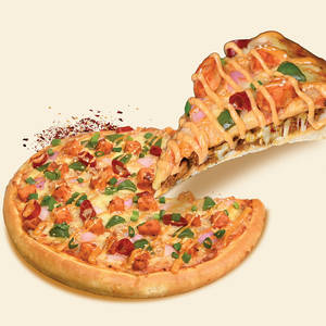 Spicy Korean Chicken Burst Pizza