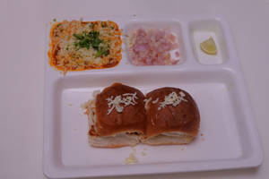 Cheese Pav Bhaji