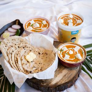 Paneer Butter Masala with Butter Tawa Roti
