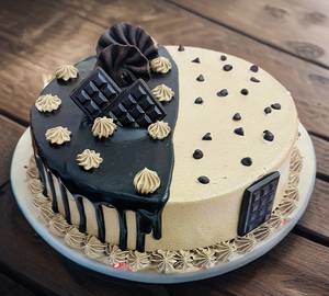 Choco Delight Square Cake