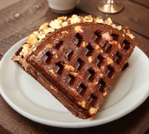 Almond Chocolate Waffle