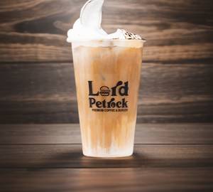 Cold Coffee.. aloo tikki burger. Free