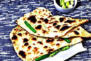 Veg stuffed naan