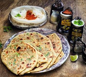 Sattu Paratha Ghi