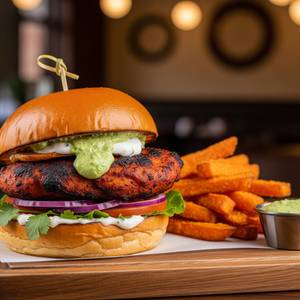 Tandoori Chicken Burger