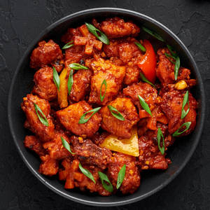 Dry Chilli Fish (8 Pcs)