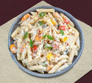 White souce pasta