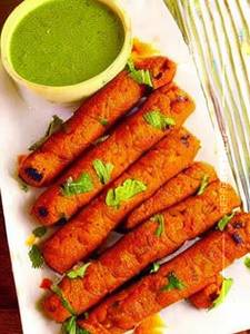 Paneer Seekh Kabab 