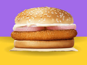 Chatpata Aloo Tikki Burger