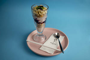 Muesli, Nuts & Yogurt Parfait