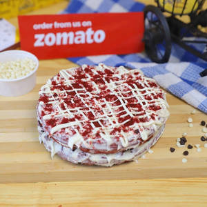 Classic Red Velvet Waffle Cake