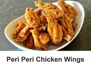 Peri Peri Fried Chicken Wings