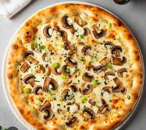 Cheese And Mushroom Pizza
