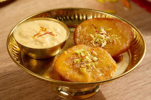 Malpua Rabri (2 pcs)