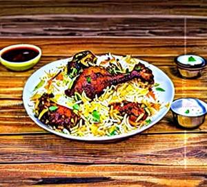 Chicken Kesariya Biryani