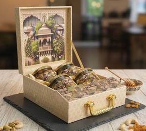 4 Jar Suitcase