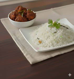 Neychor with Chicken Roast