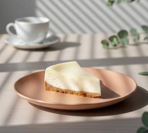 New York Baked Cheesecake Slice