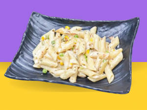 Cheesy White Sauce Pasta