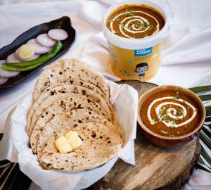 Dal Makhani with Tawa Butter Roti