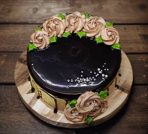 Rich chocolate cake